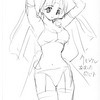 ふたりエッチ　使用されなかったカラー用ラフ08