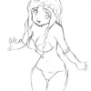 ふたりエッチ　使用されなかったカラー用ラフ19
